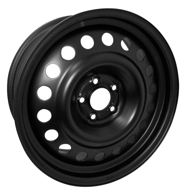 DTD - Steel - Black - Gloss Black - 18" x 7.5", 38 Offset, 5x112 (Bolt pattern), 66.6mm HUB