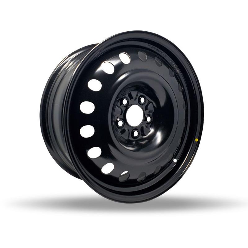 DTD - Steel - Black - Gloss Black - 18" x 7.5", 36 Offset, 5x114.3 (Bolt pattern), 60,10mm HUB