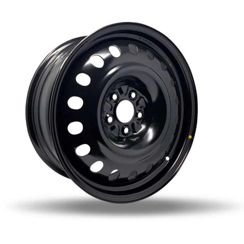 DTD - Steel - Black - Gloss Black - 18" x 7.5", 38 Offset, 5x114.3 (Bolt pattern), 66,10mm HUB