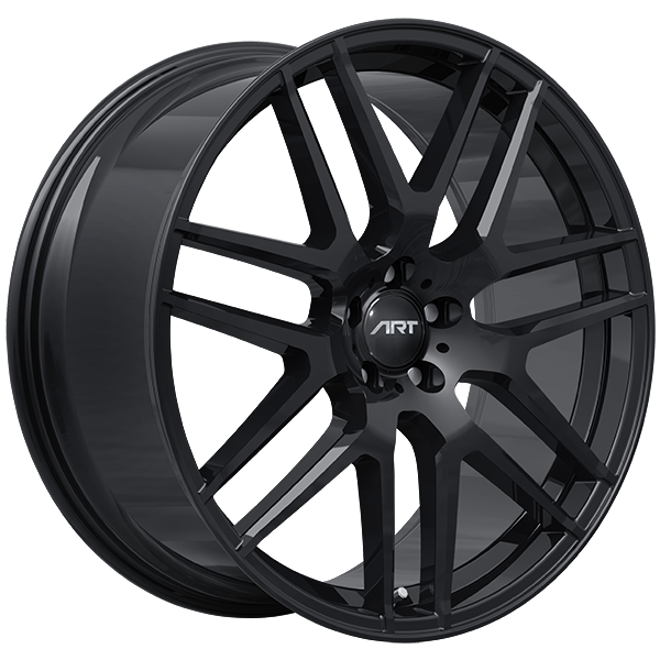 ART - Replica 227 - Black - Gloss Black - 22" x 10", 45 Offset, 5x112 (Bolt Pattern), 66.6mm HUB