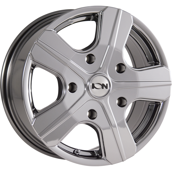 Ion Alloy - 101 - Chrome - CHROME - 16" x 7", 55 Offset, 5x160 (Bolt Pattern), 65.1mm HUB