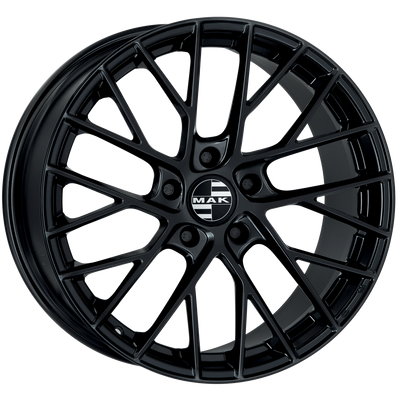 Mak Wheels - MONACO-D - Black - GLOSS BLACK - 19" x 11", 65 Offset, 5x130 (Bolt Pattern), 71.6mm HUB