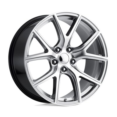 OE Creations - PR181 - Silver - HYPER SILVER MACHINED - 20" x 9", 34 Offset, 5x127 (Bolt Pattern), 71.5mm HUB