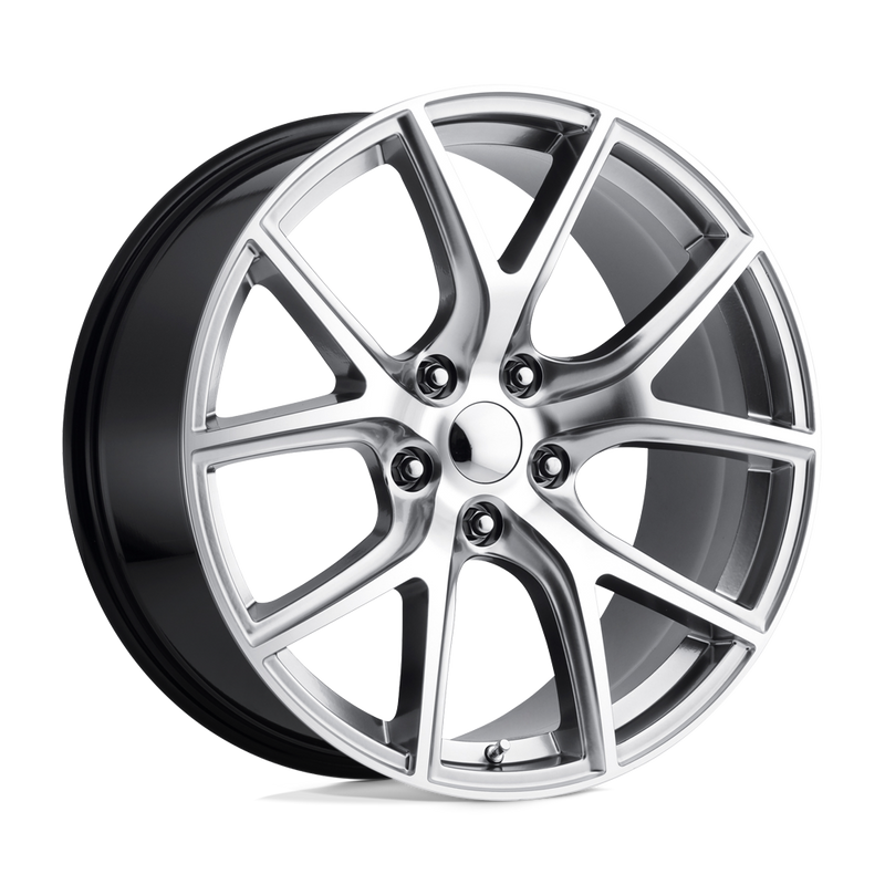 OE Creations - PR181 - Silver - HYPER SILVER MACHINED - 20" x 9", 34 Offset, 5x127 (Bolt Pattern), 71.5mm HUB