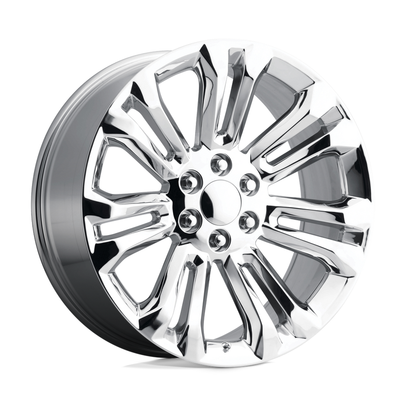 OE Creations - PR205 - Chrome - CHROME - 22" x 9", 24 Offset, 6x139.7 (Bolt Pattern), 78.1mm HUB