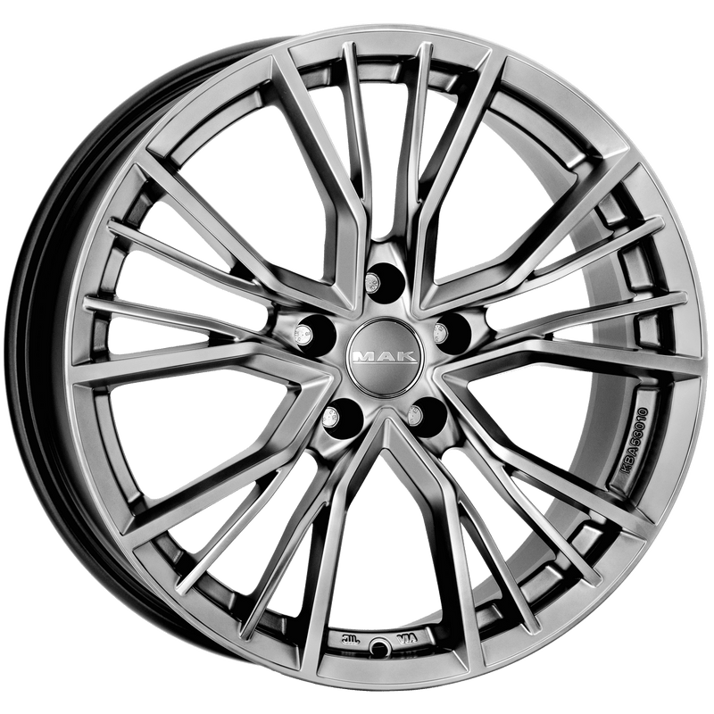 Mak Wheels - UNION - Silver - M-TITAN - 21" x 9.5", 36 Offset, 5x112 (Bolt Pattern), 66.5mm HUB