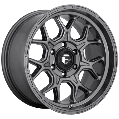 Fuel - D672 TECH - Gunmetal - MATTE GUN METAL - 18" x 9", -12 Offset, 6x135 (Bolt Pattern), 87.1mm HUB
