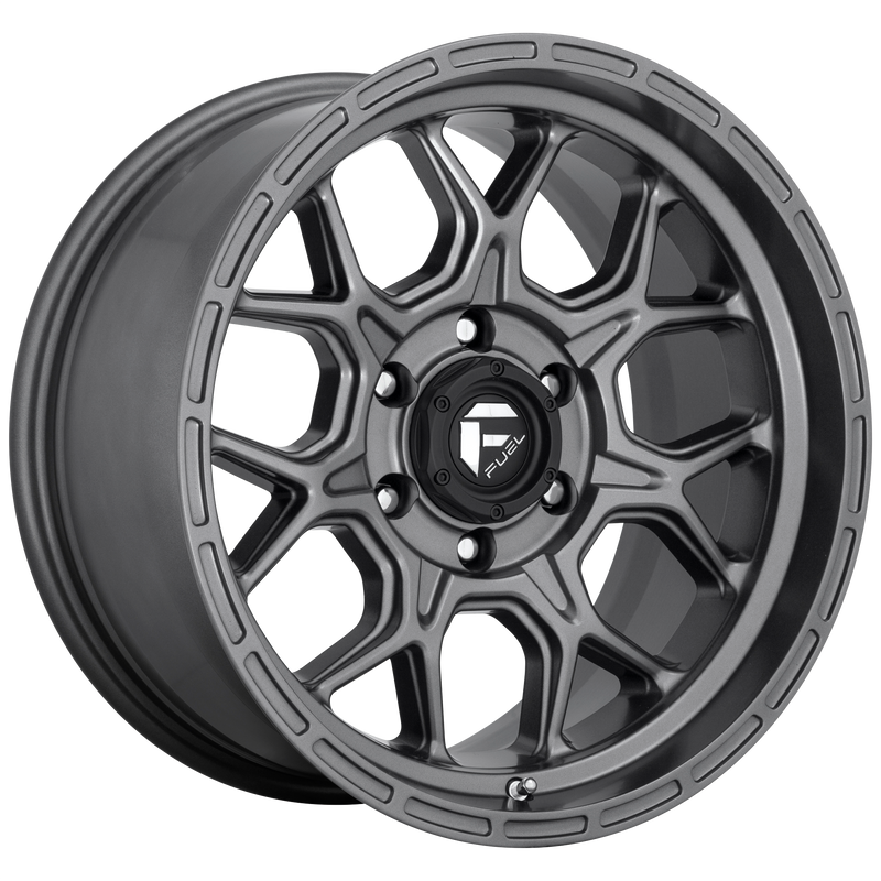 Fuel - D672 TECH - Gunmetal - MATTE GUN METAL - 18" x 9", -12 Offset, 6x135 (Bolt Pattern), 87.1mm HUB