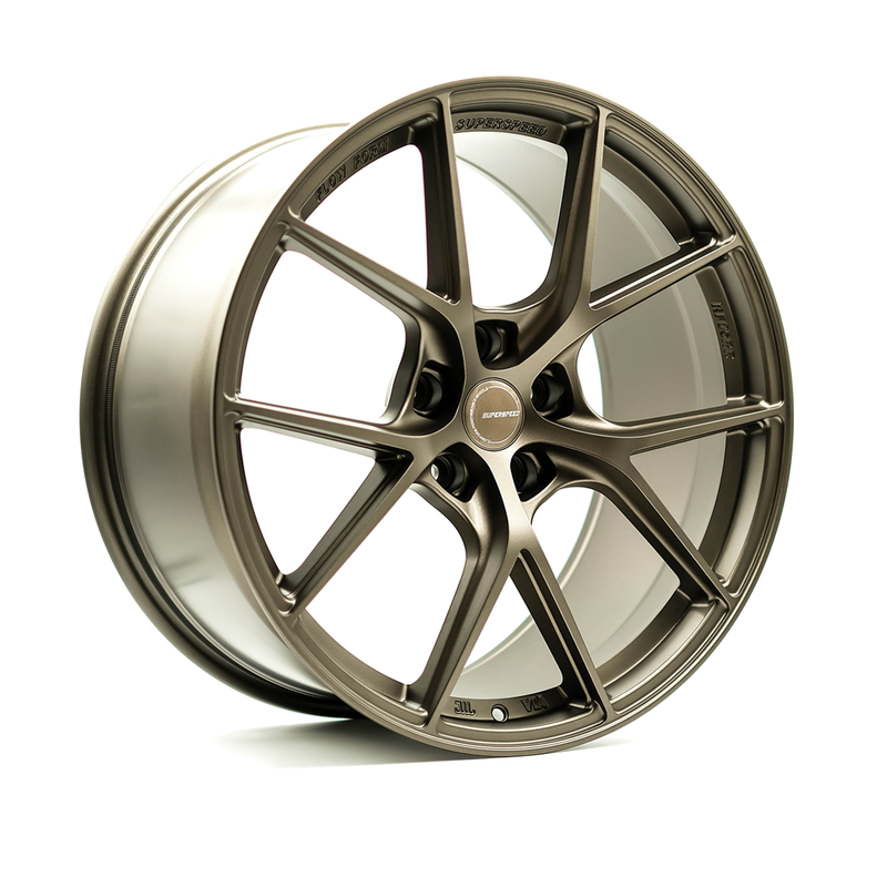 Superspeed - RF05RR - Bronze - Satin Bronze - 20" x 10", 40 Offset, 5x120 (Bolt Pattern), 74mm HUB