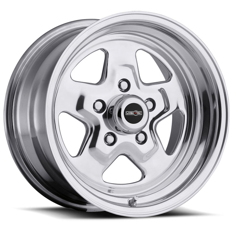 Vision Wheel American Muscle - 521 NITRO - Chrome - Polished - 15" x 8", 27 Offset, 5x127 (Bolt Pattern), 83.1mm HUB