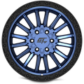 GT Off-Road - CHAMBER - Black Ring / Midnight Blue Centre - 17" x 10", -18 Offset, 6x135/139.7 (Bolt pattern), 106.10mm HUB