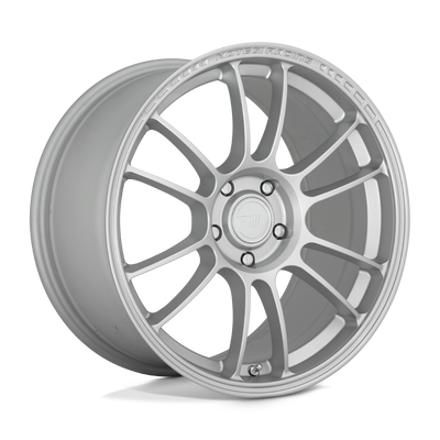 Motegi - MR146 SS6 - Silver - HYPER SILVER - 17" x 8.5", 42 Offset, 5x114.3 (Bolt Pattern), 72.6mm HUB