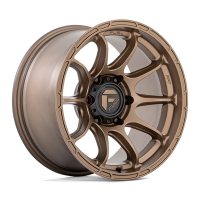 Fuel - D792 VARIANT - Bronze - MATTE BRONZE - 17" x 9", 1 Offset, 6x139.7 (Bolt Pattern), 106.1mm HUB