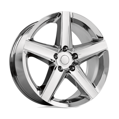 OE Creations - PR129 - Chrome - CHROME - 20" x 9", 34 Offset, 5x127 (Bolt Pattern), 71.5mm HUB
