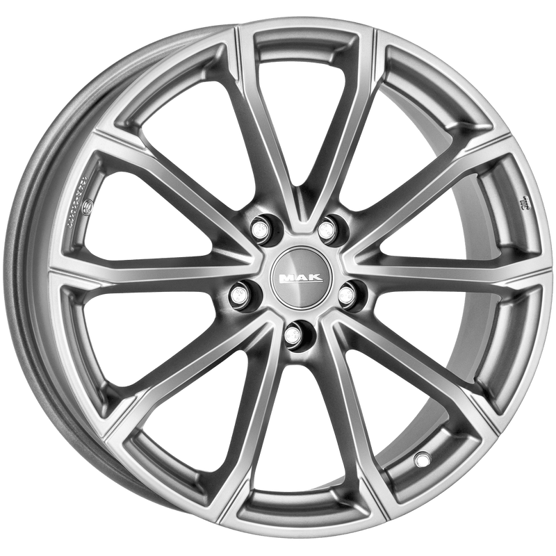 Mak Wheels - DaVinci4 - Silver - M-TITAN - 18" x 7", 35 Offset, 4x108 (Bolt Pattern), 65.1mm HUB