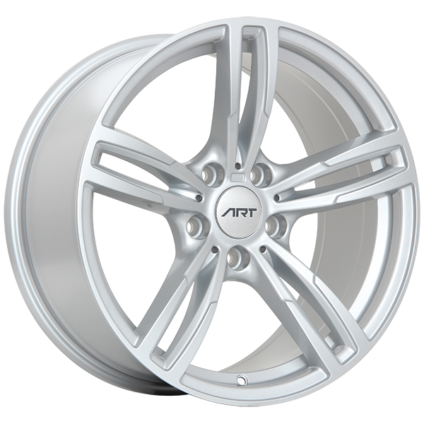 ART - Replica 61 - Silver - Silver - 17" x 8", 35 Offset, 5x120 (Bolt Pattern), 72.6mm HUB