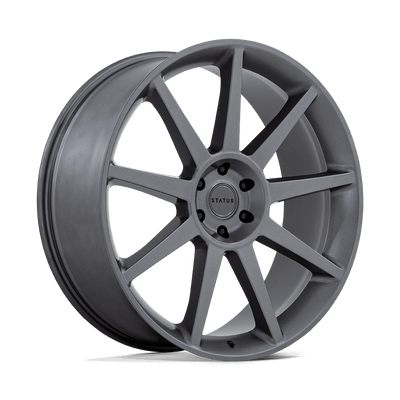 Status Wheels - MAMMOTH - Gunmetal - MATTE ANTHRACITE - 22" x 9.5", 25 Offset, 6x135 (Bolt Pattern), 87.1mm HUB
