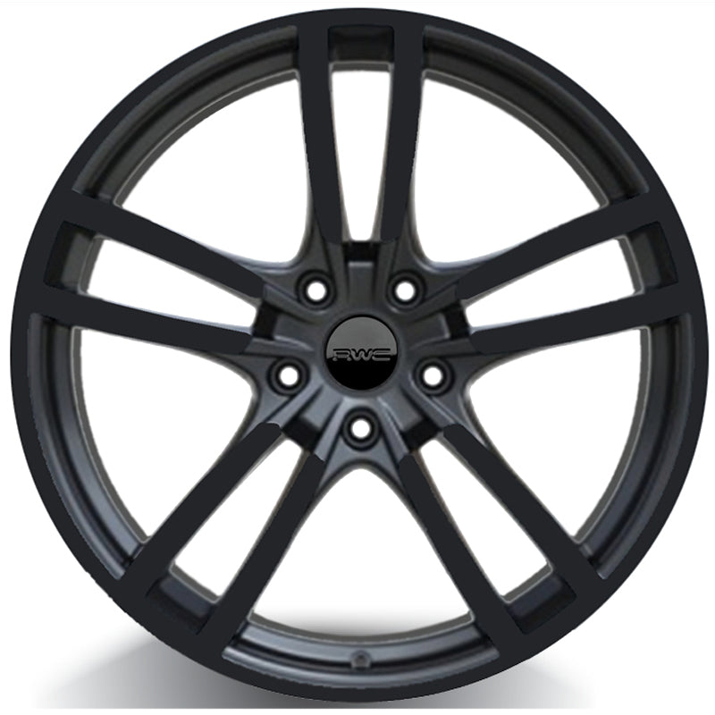 RWC - PC980 - Black - BLACK - 21" x 11", 55 Offset, 5x130 (Bolt Pattern), 71.6mm HUB