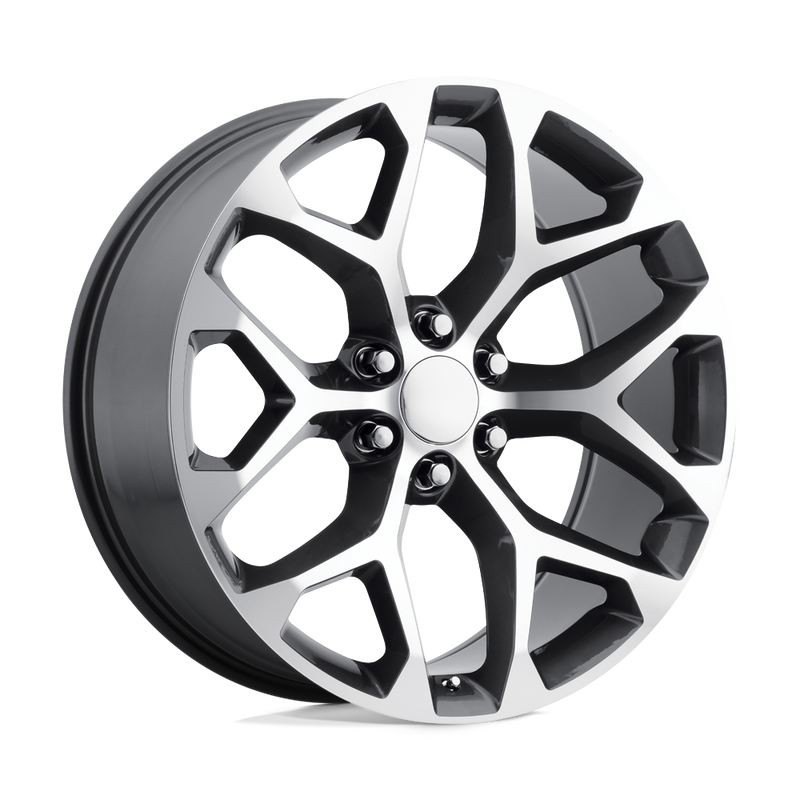 OE Creations - PR176 - Gunmetal - GUNMETAL MACHINED - 24" x 10", 24 Offset, 6x139.7 (Bolt Pattern), 78.1mm HUB