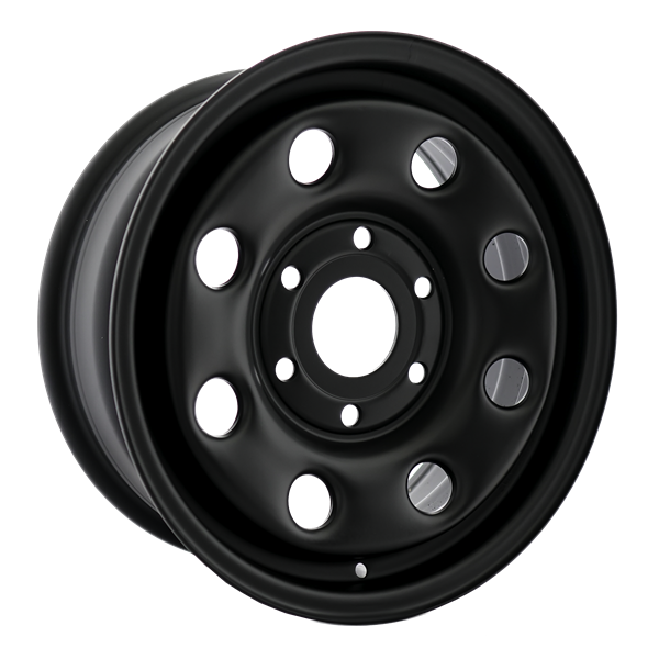 Envy Wheels - NX4 STEEL WHEEL - Black - FLAT BLACK - 17" x 8", 20 Offset, 6x139.7 (Bolt Pattern), 78.1mm HUB