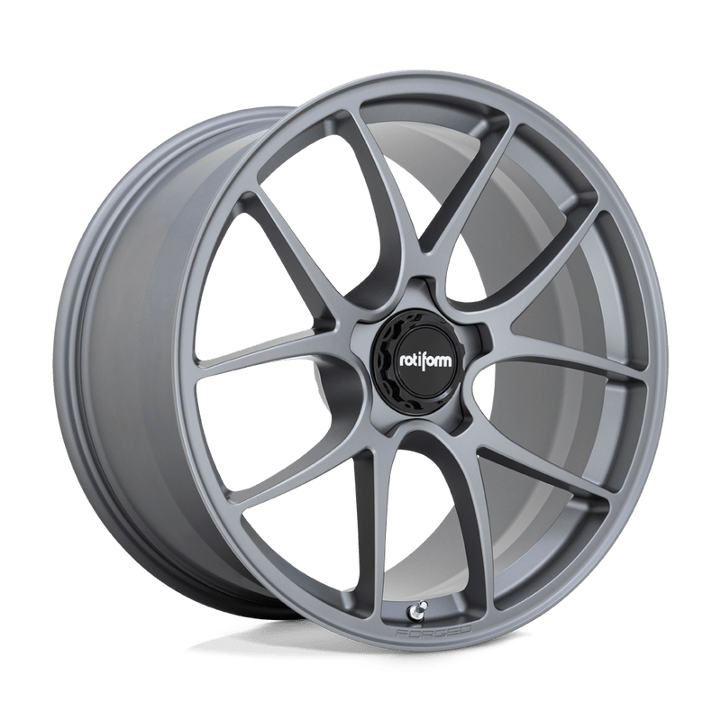 Rotiform - R901 LTN - Gunmetal - SATIN TITANIUM - 21" x 12", 65 Offset, 5x130 (Bolt Pattern), 71.5mm HUB