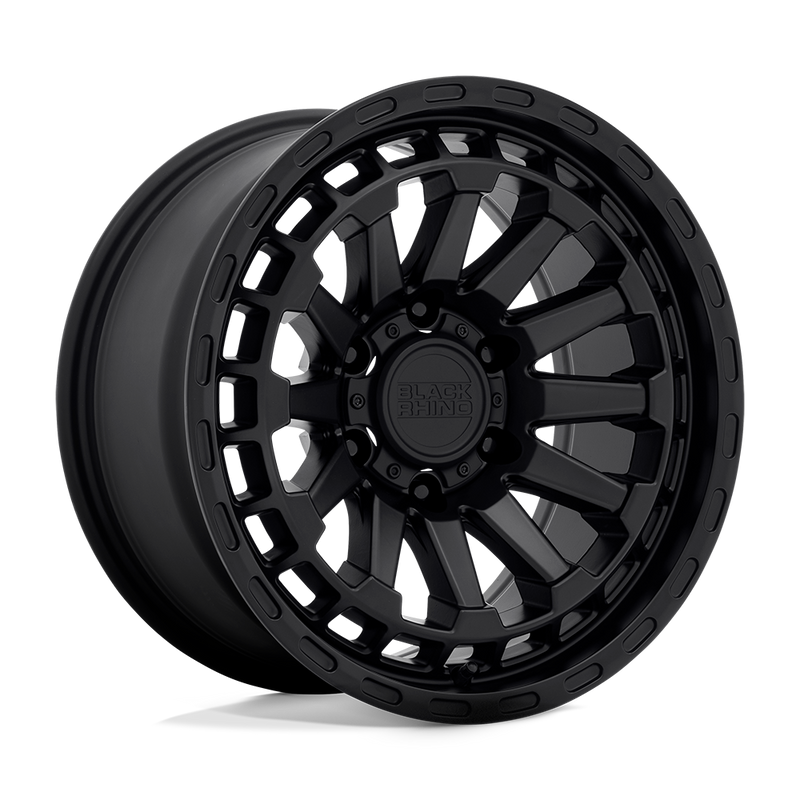 Black Rhino - RAID - Black - MATTE BLACK - 17" x 8.5", 0 Offset, 6x135 (Bolt Pattern), 87.1mm HUB