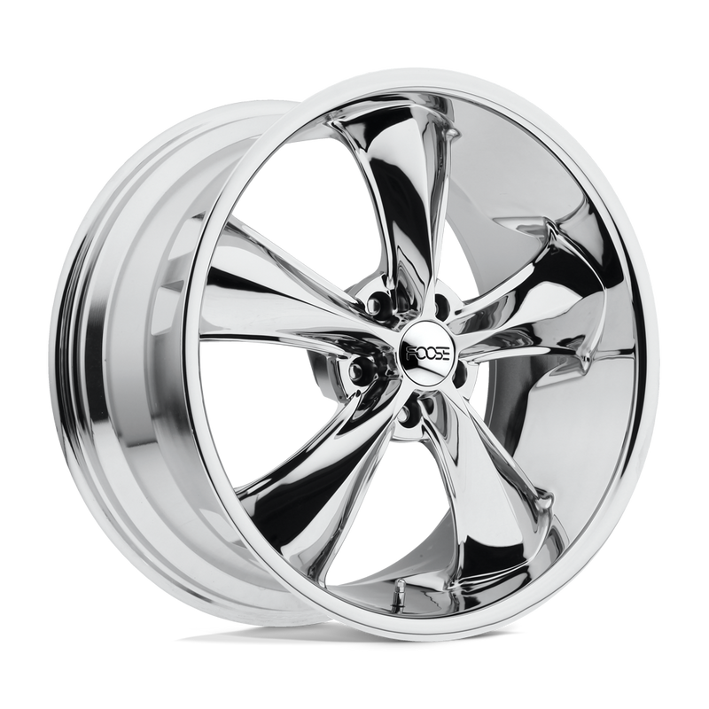 Foose - F105 LEGEND - Polished - CHROME PLATED - 18" x 9", 7 Offset, 5x120.65 (Bolt Pattern), 72.6mm HUB