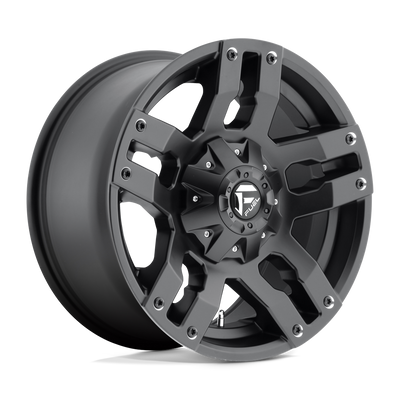 Fuel - D515 PUMP - Black - MATTE BLACK - 20" x 9", 1 Offset, 6x135/139.7 (Bolt Pattern), 106.1mm HUB