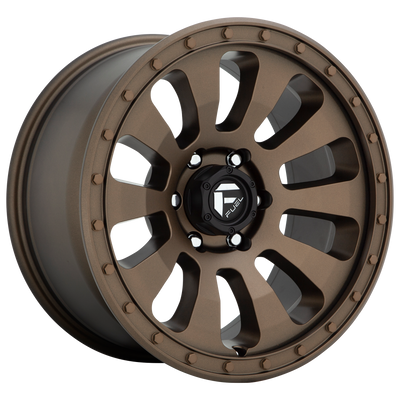 Fuel - D678 TACTIC - Gunmetal - MATTE BRONZE - 20" x 9", 2 Offset, 5x127 (Bolt Pattern), 71.5mm HUB