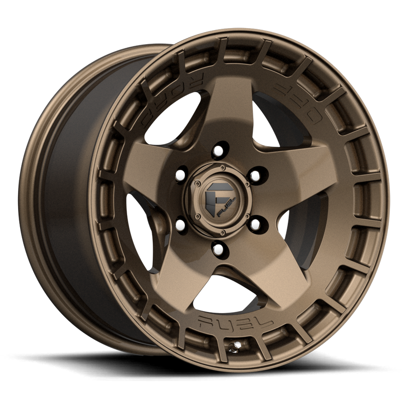 Fuel - D735 WARP - Gunmetal - MATTE BRONZE - 17" x 9", 1 Offset, 6x135 (Bolt Pattern), 87.1mm HUB