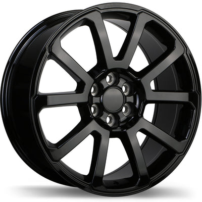 Replika - R214 - Black - Gloss Black - 20" x 8.5", 33 Offset, 6x120 (Bolt Pattern), 67.1mm HUB