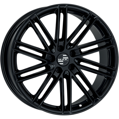 Mak Wheels - LEIPZIG-D - Black - GLOSS BLACK - 21" x 11.5", 58 Offset, 5x130 (Bolt Pattern), 71.6mm HUB