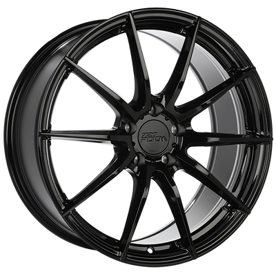 720 Form - RF2-R - Black - Gloss Black - 19" x 8.5", 35 Offset, 5x114.3 (Bolt Pattern), 73.1mm HUB