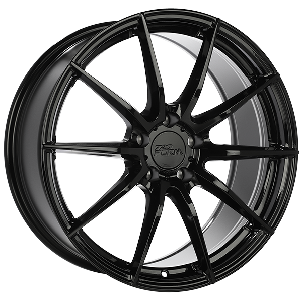720 Form - RF2-R - Black - Gloss Black - 19" x 8.5", 35 Offset, 5x114.3 (Bolt Pattern), 73.1mm HUB