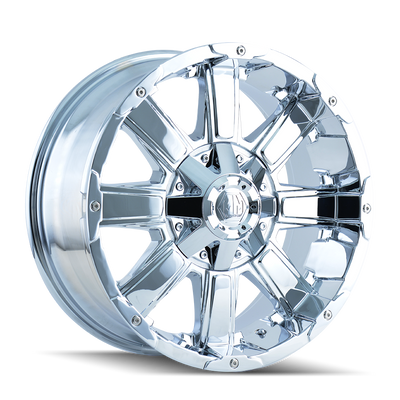 Mayhem - CHAOS - Chrome - CHROME - 18" x 9", -12 Offset, 5x127/139.7 (Bolt Pattern), 87mm HUB
