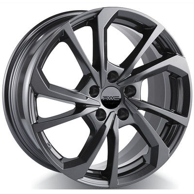 RWC - TO900 - Grey - Anthracite - 16" x 7", 40 Offset, 5x114.3 (Bolt pattern), 60.1mm HUB