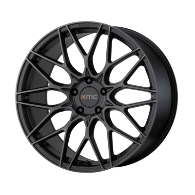 KMC Wheels - KM713 ALKALINE - Black - Phantom Black - 20" x 10", 45 Offset, 5x120 (Bolt Pattern), 74.1mm HUB