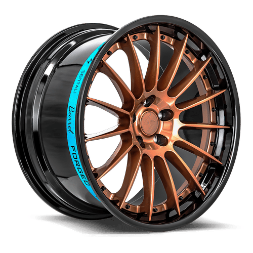 Sentali - SB2 - Black - Gloss Black Lip / Gloss Bronze Centre - 22" x 9.5", 35 Offset, 5x114.3 (Bolt pattern), 73.1mm HUB