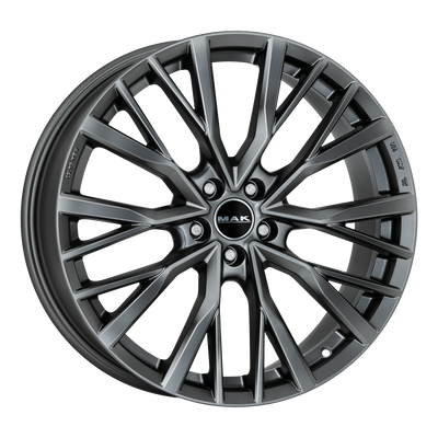 Mak Wheels - KENT - Gunmetal - M-TITAN DARK - 21" x 8.5", 42 Offset, 5x108 (Bolt Pattern), 63.4mm HUB