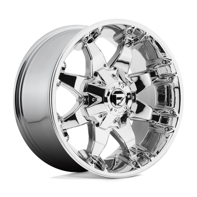 Fuel - D508 OCTANE - Polished - CHROME PLATED - 20" x 9", -12 Offset, 6x135/139.7 (Bolt Pattern), 106.1mm HUB