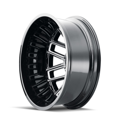 Mayhem - COGENTDUALLY - Black - Gloss Black - 20" x 8.25", -192 Offset, 8x210 (Bolt pattern), 154.2mm HUB