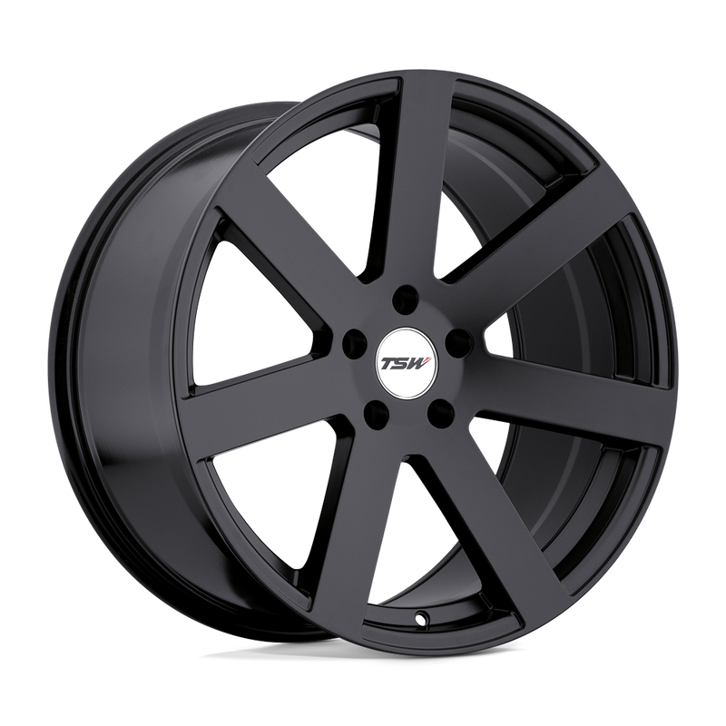 TSW Wheels - BARDO - Black - Matte Black - 20" x 8.5", 35 Offset, 5x120 (Bolt Pattern), 76.1mm HUB