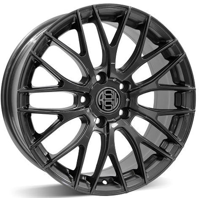 RSSW - Touring - Gunmetal - Graphite - 16" x 6.5", 40 Offset, 5x100 (Bolt Pattern), 56.1mm HUB