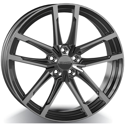 RWC - AC330 / HO330 - Grey - ANTHRACITE - 16" x 6.5", 45 Offset, 5x114.3 (Bolt Pattern), 64.1mm HUB