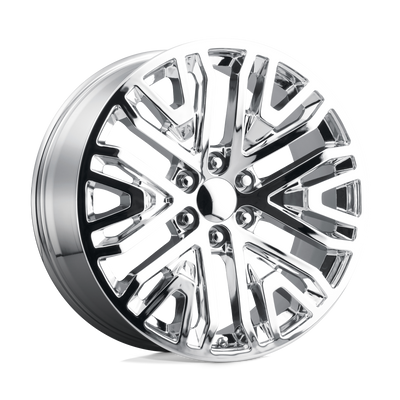 OE Creations - PR197 - Chrome - CHROME - 22" x 9", 28 Offset, 6x139.7 (Bolt Pattern), 78.1mm HUB