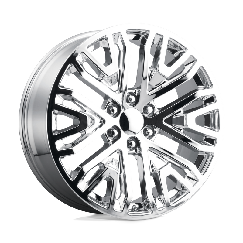 OE Creations - PR197 - Chrome - CHROME - 22" x 9", 28 Offset, 6x139.7 (Bolt Pattern), 78.1mm HUB