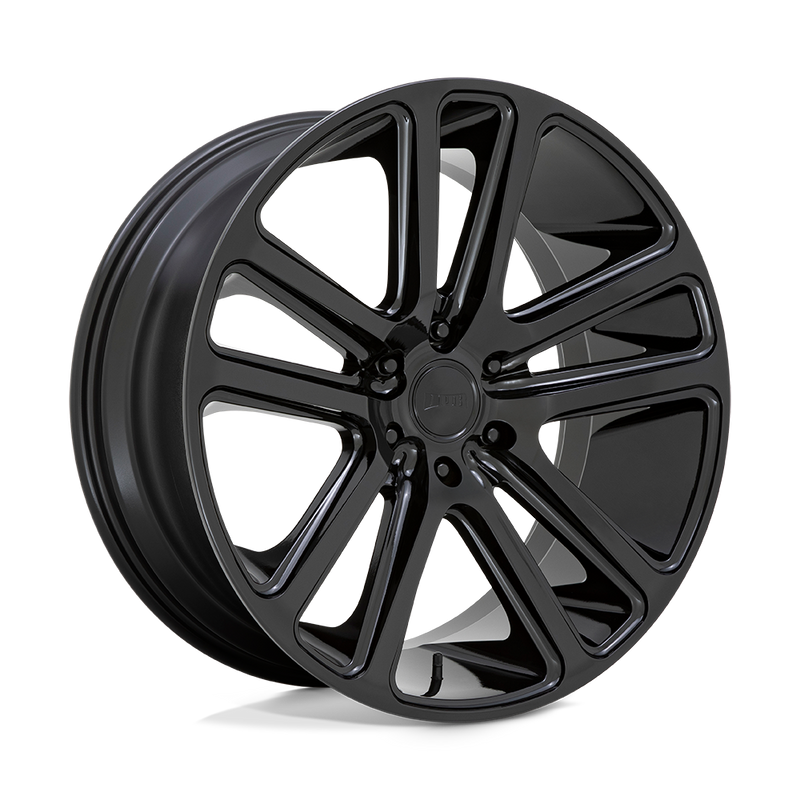 DUB - S256 FLEX - Black - GLOSS BLACK - 26" x 10", 25 Offset, 5x139.7 (Bolt Pattern), 78.1mm HUB