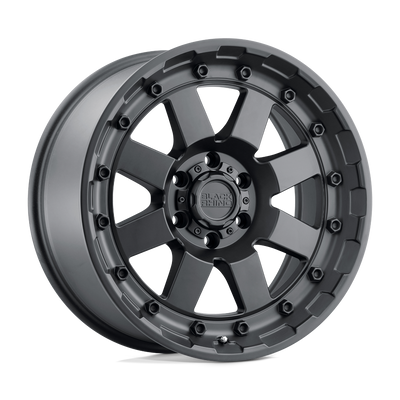 Black Rhino - CLEGHORN - Black - MATTE BLACK - 20" x 9", -18 Offset, 5x127 (Bolt Pattern), 71.5mm HUB