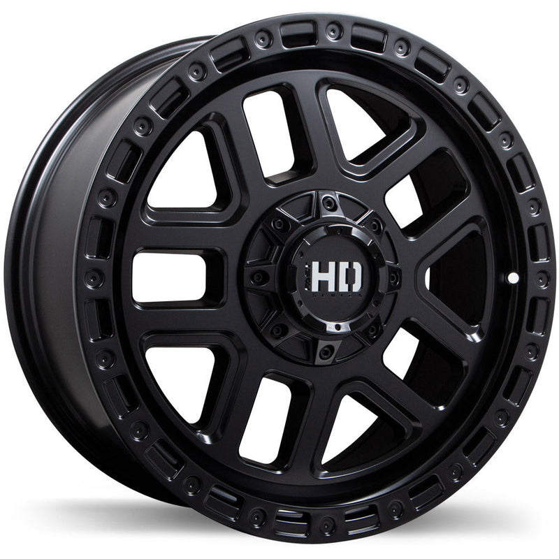 Fast HD - Summit - Black - Satin Black - 20" x 9", 30 Offset, 6x135/139.7 (Bolt Pattern), 93.1mm HUB