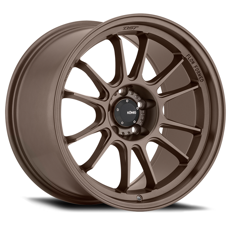 Konig - Hypergram - Bronze - Race Bronze - 18" x 9.5", 35 Offset, 5x114.3 (Bolt Pattern), 73.1mm HUB